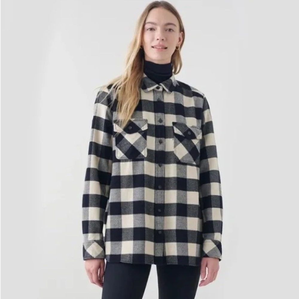 ROOTS Canada Women’s Plaid Flannel Algonquin Top